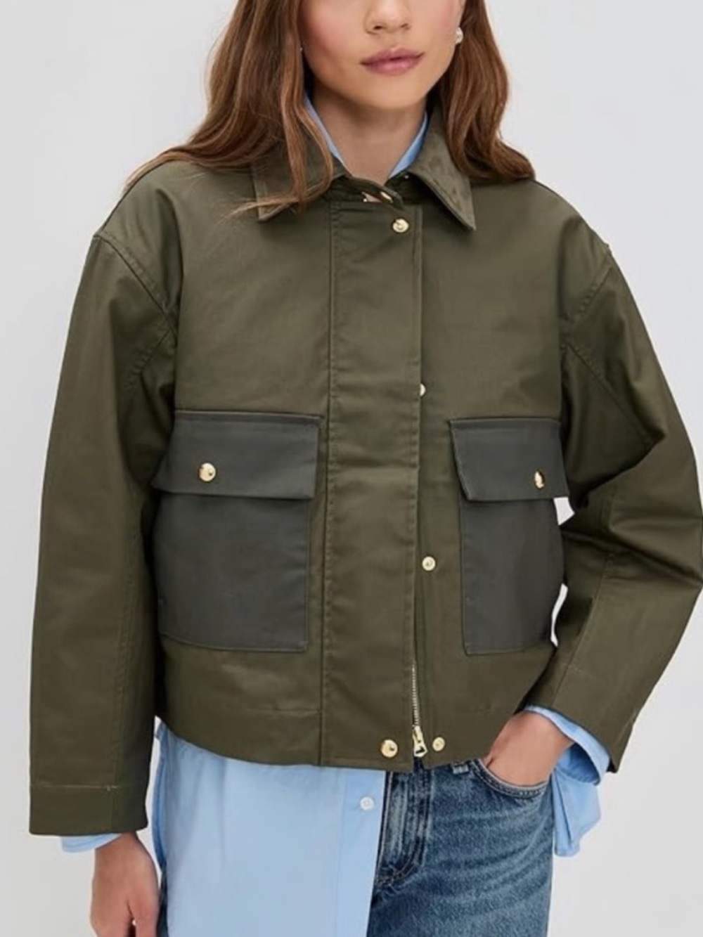 Rag & bone Green Nonie 2 in 1 Utility Jacket NWT